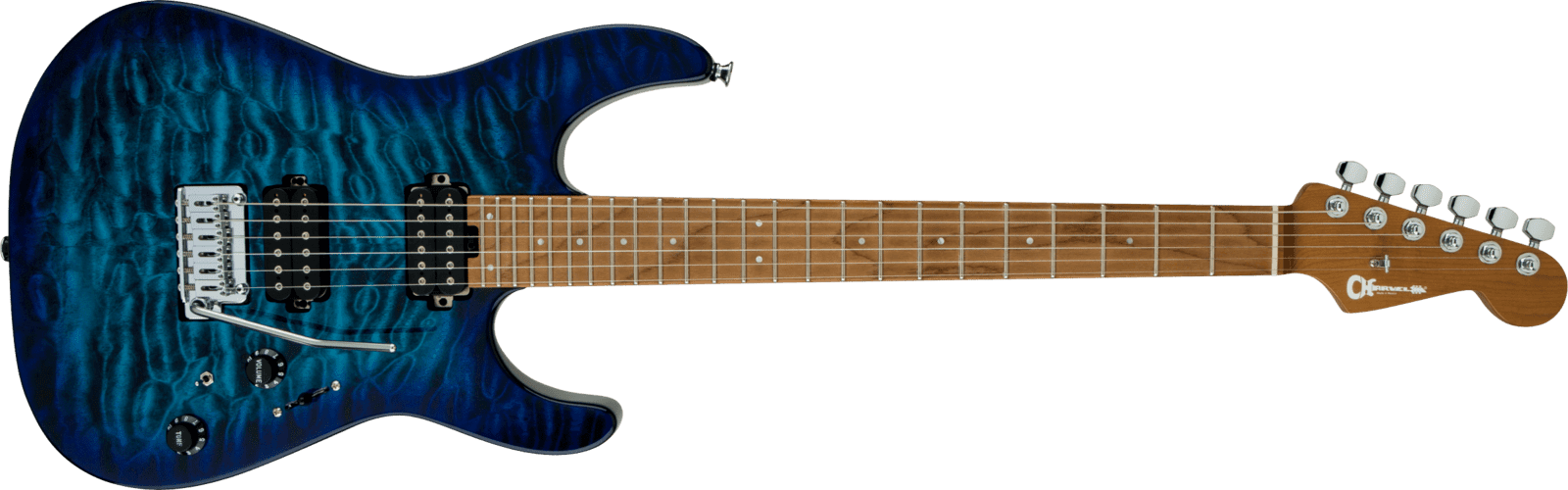 Charvel Pro Mod Dk24 Hh 2Pt Cm Chlorine Burst