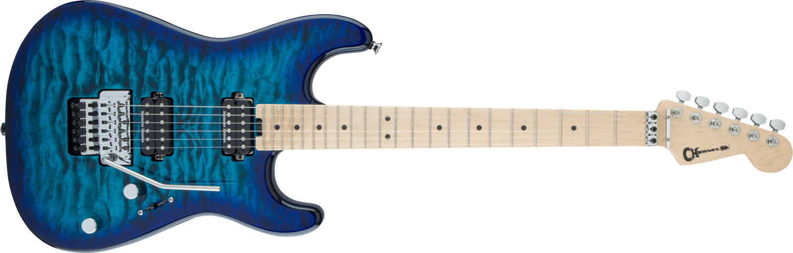 Charvel Pro Mod Sd1 Hh Fr Mpl Chlorine Burst
