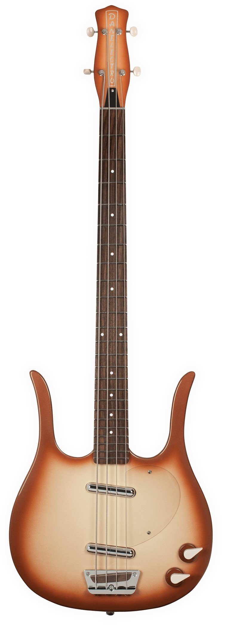 Danelectro 58 Longhorn Bass Copper Burts