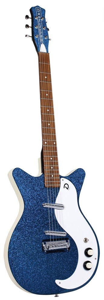 Danelectro 59M Nos+ Deep Blue Metal Flake