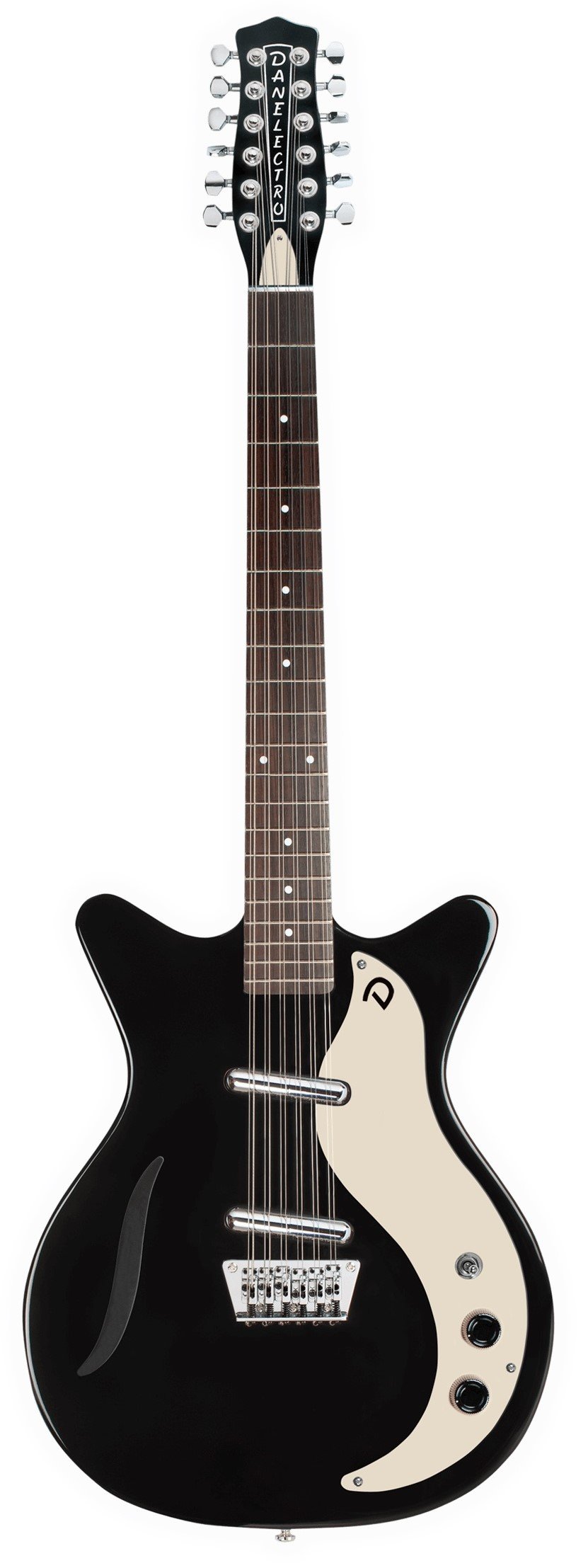 Danelectro Vintage 12 Strings Gloss Black