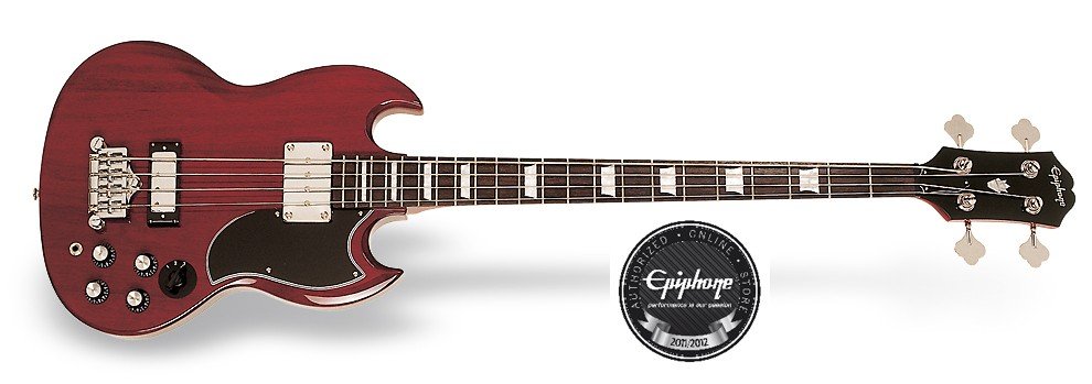 Epiphone Eb-3 Bass Cherry - Soundoria Epiphone Eb-3 Bass Cherry