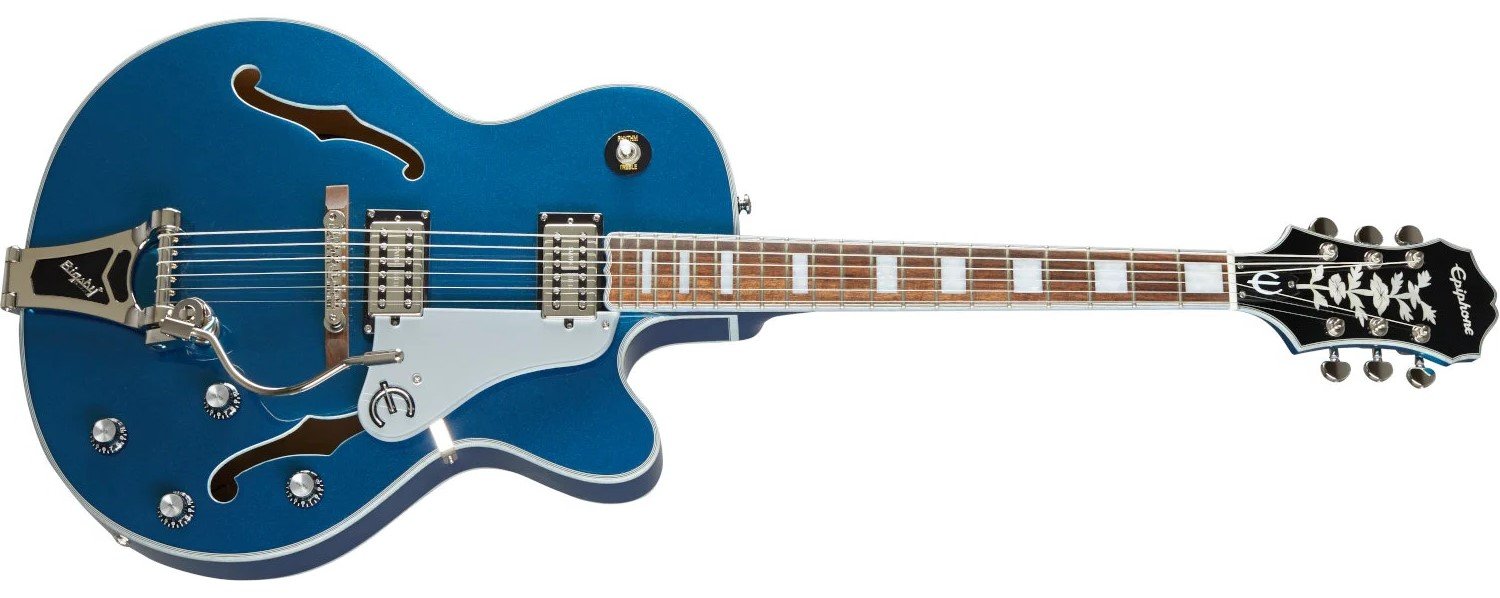 Epiphone Emperor Swingster Delta Blue Metallic