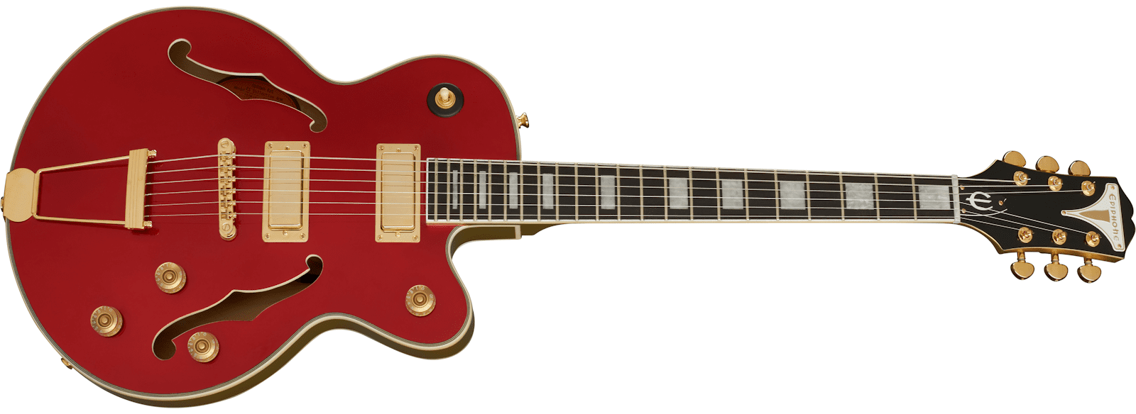 Epiphone Uptown Kat Es Ruby Red Metallic