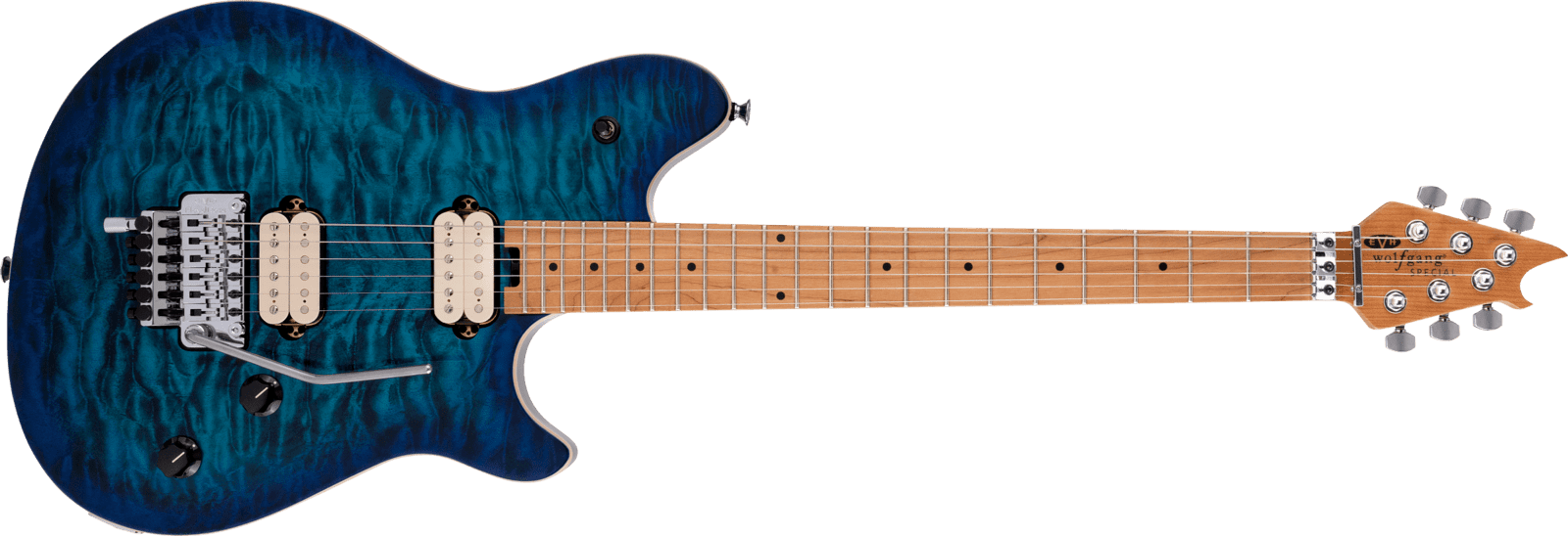 Evh Wolfgang Wg Spc Qm Baked Maple Fb Chlorine Burst