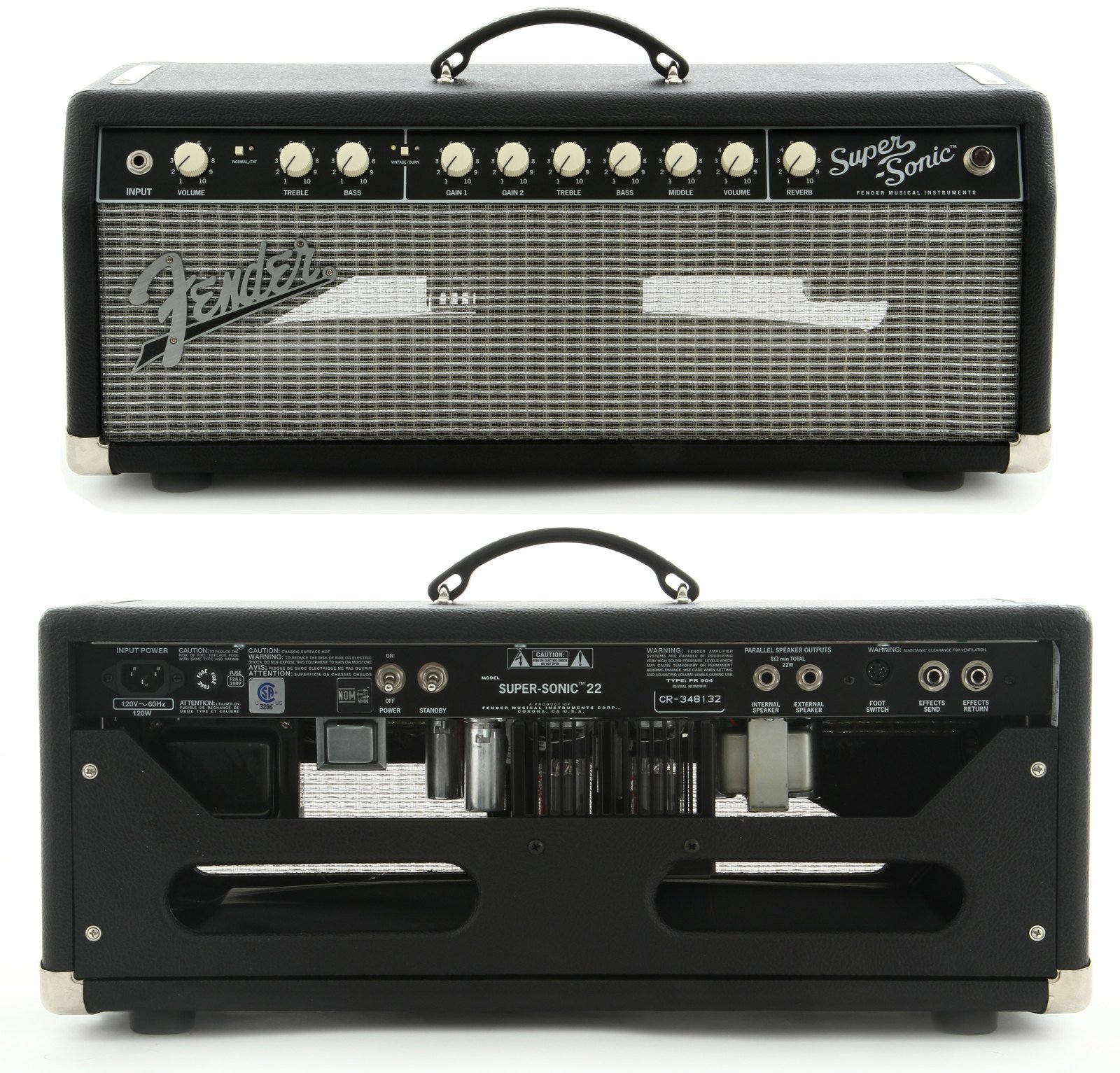 Fender Super Sonic 22 Hd Black - Soundoria Fender Super Sonic 22 Hd Black