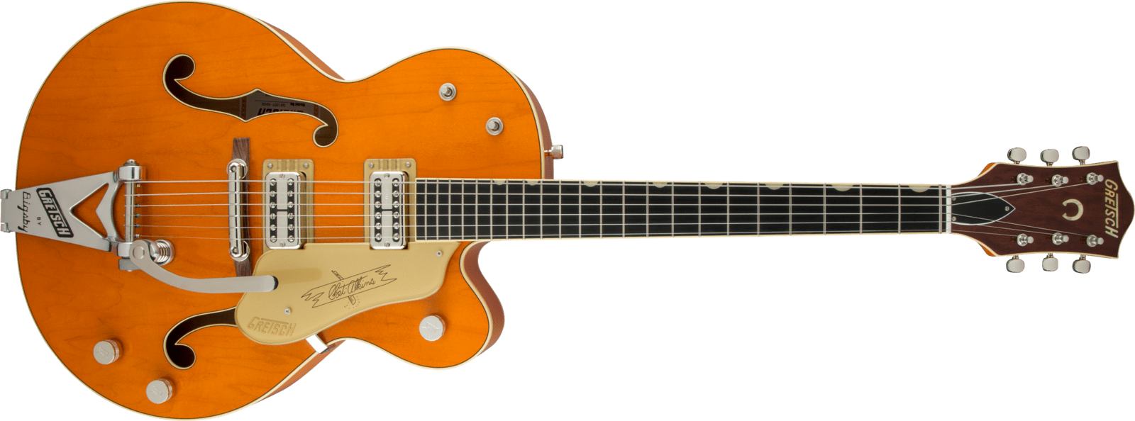 Gretsch G6120T Vs Chet Atkins Orange Stain Nitro Vos
