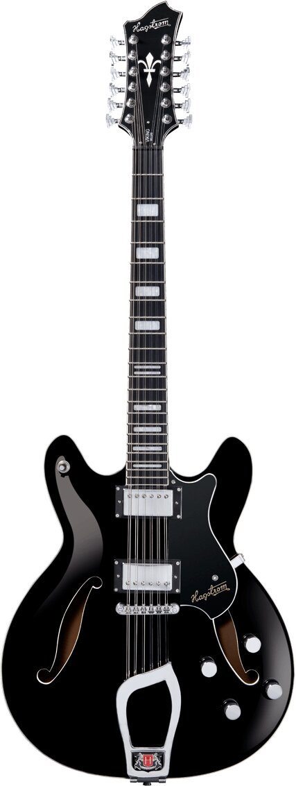 Hagstrom Viking Dlx 12 Blk