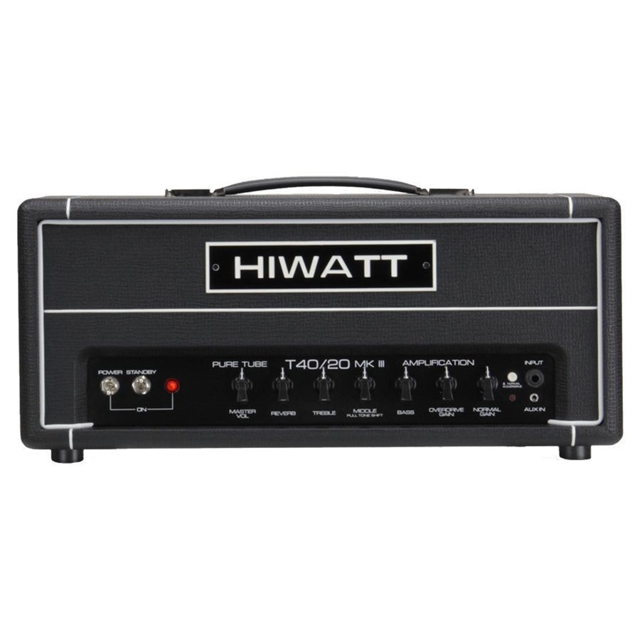Hiwatt T40/20 Head Testata Valvolare 40/20 W