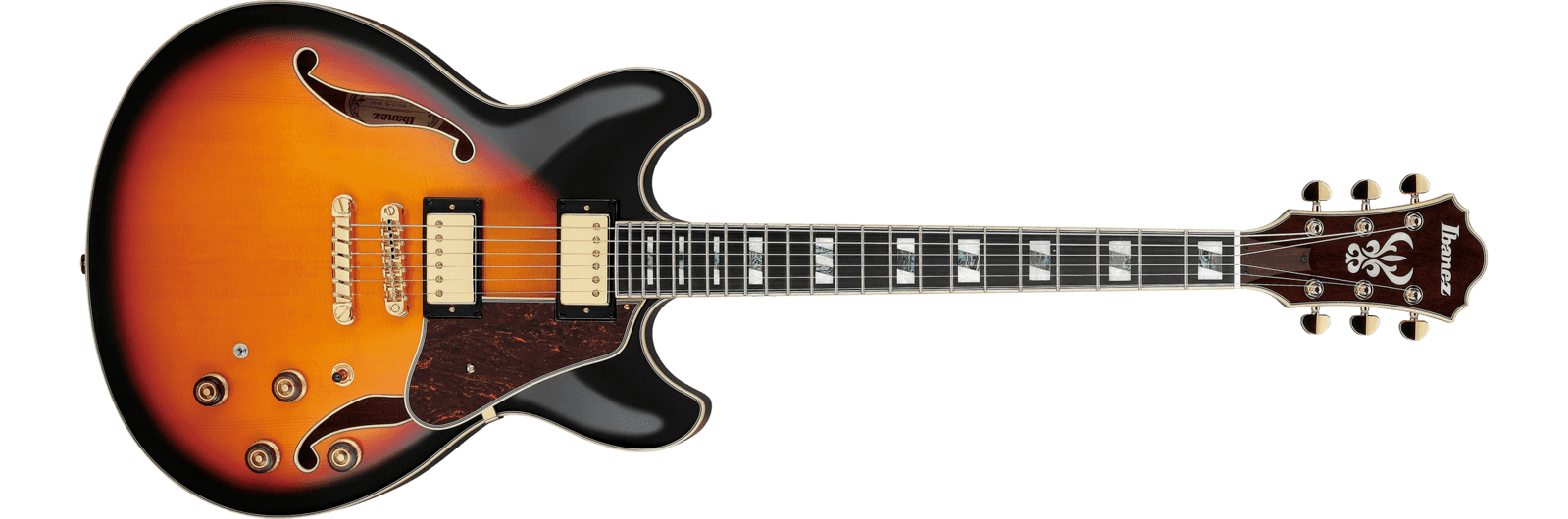 Ibanez As113-Bs S/Acoustic + Case