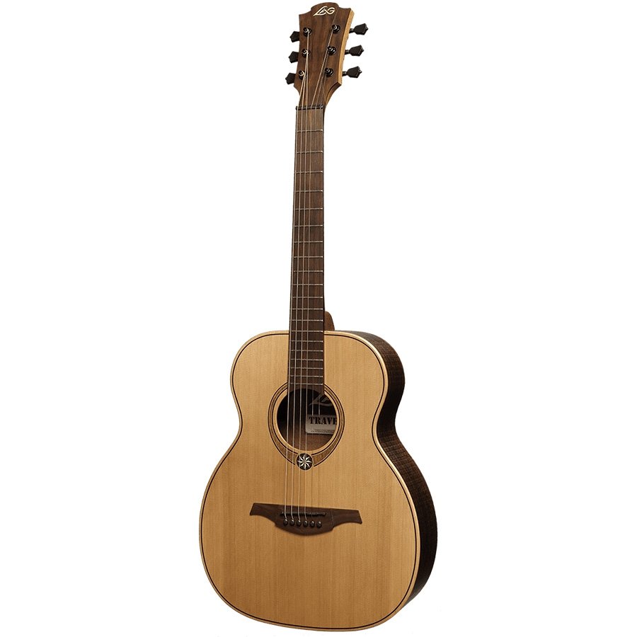 Lag Travel-Rcs Chitarra Acustica Travel Red Cedar