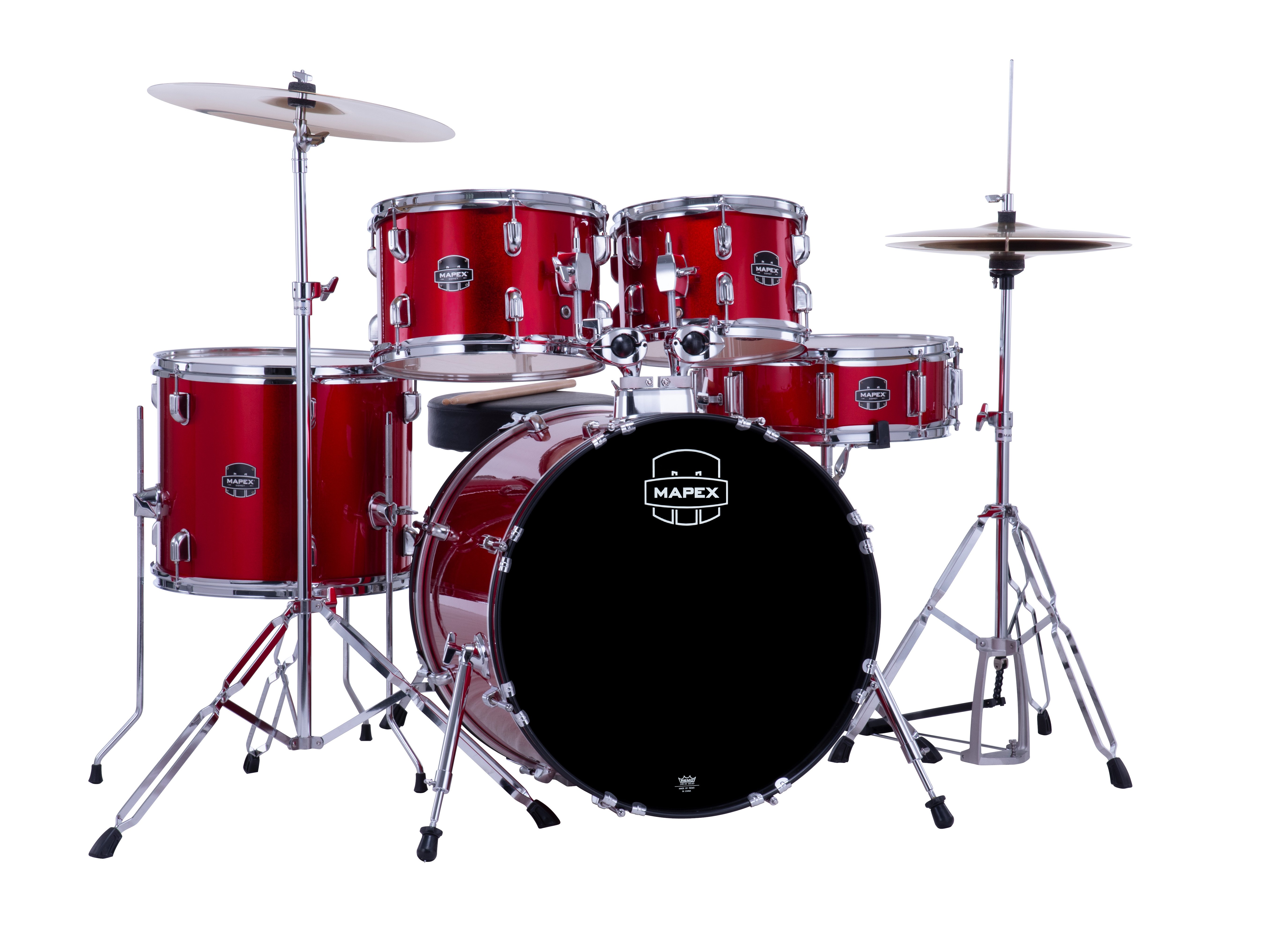 Mapex It Cm5044Ftcir Comet Fusion 5 Pezzi Infra Red Con Piatti