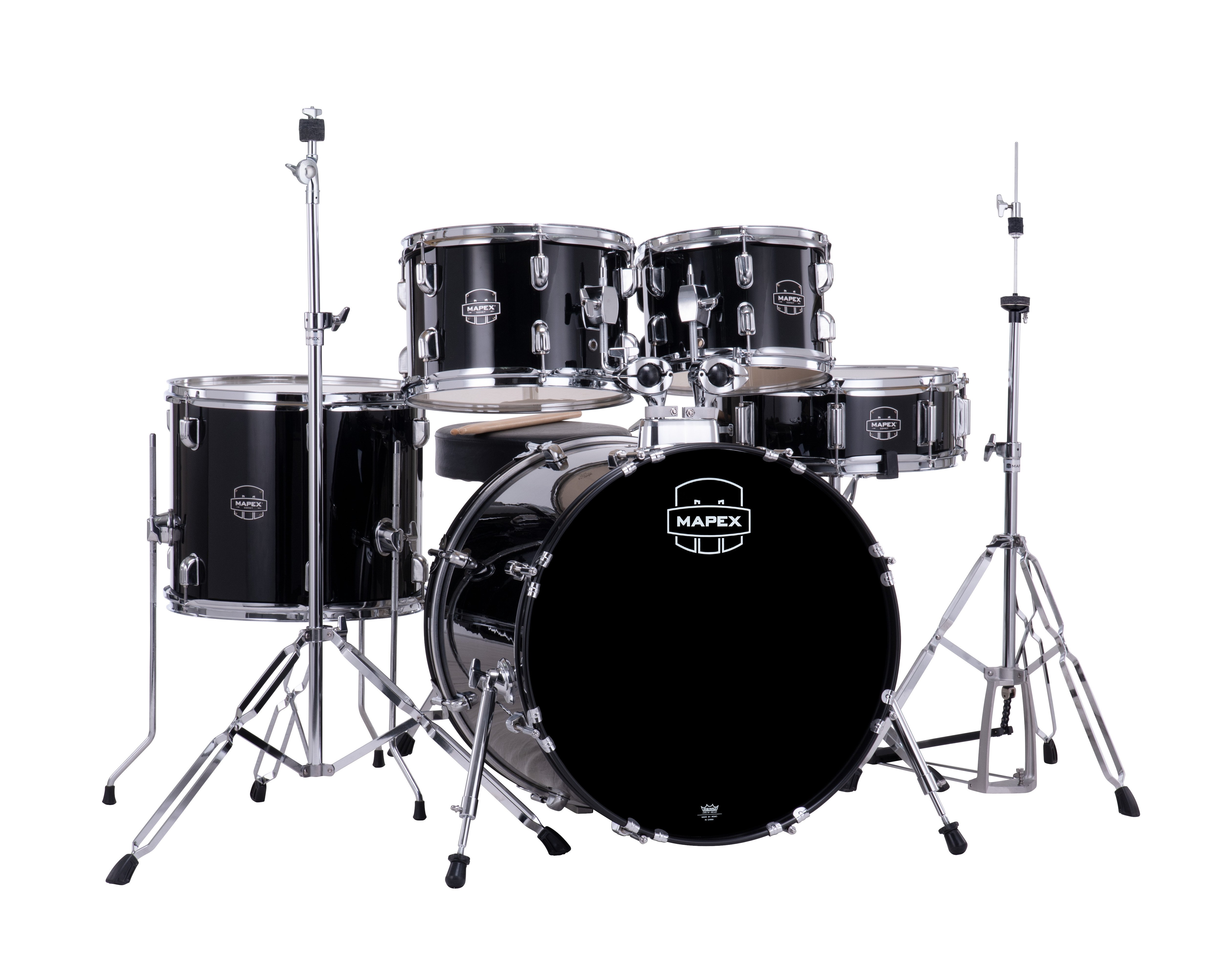 Mapex It Cm5044Ftdk Comet Fusion 5 Pezzi Dark Black