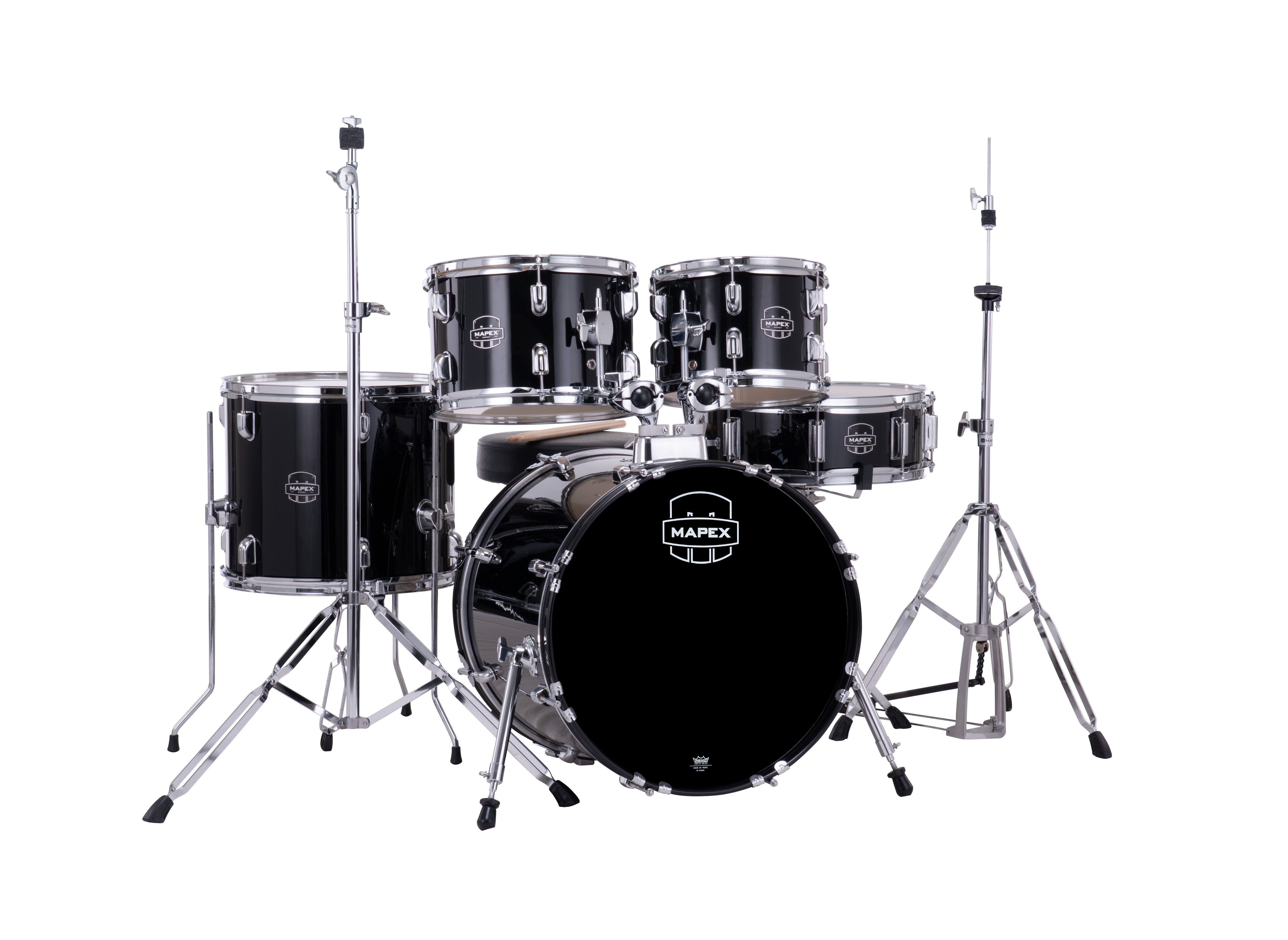 Mapex It Cm5844Ftdk Comet Student 5 Pezzi Dark Black