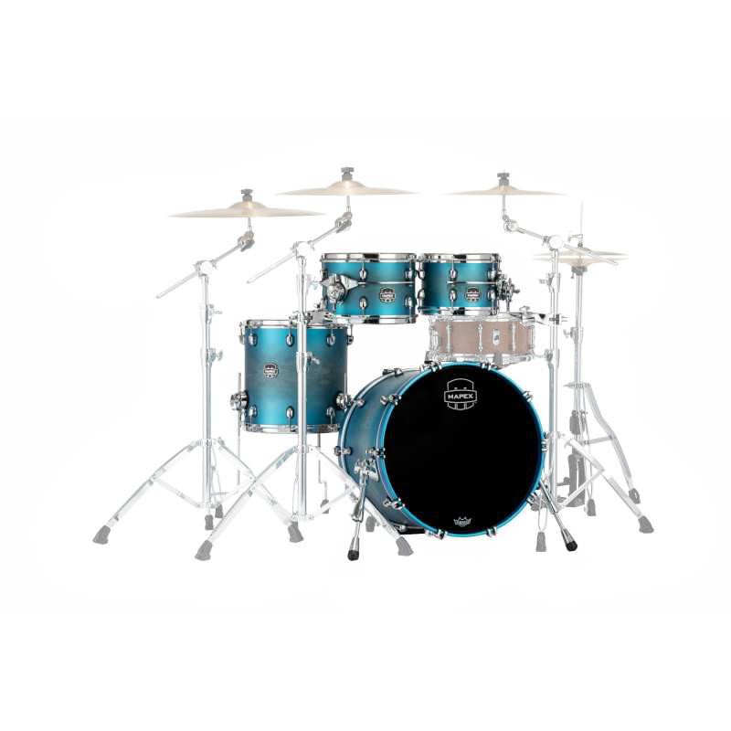 Mapex It Se504Xbpt Saturn Evolution Birch Fusion 4 Pezzi Exotic Azure Burst