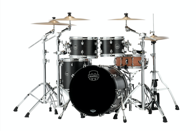 Mapex It Sr504Xfb Saturn New Fusion 4 Pezzi Satin Black