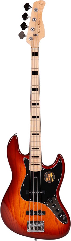 Marcus Miller V7 4 Vintage Swamp Ash 4 Tobacco Sunb 2Nd Gen