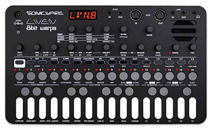 Sonicware Sonicware Liven 8Bit Warps Promo