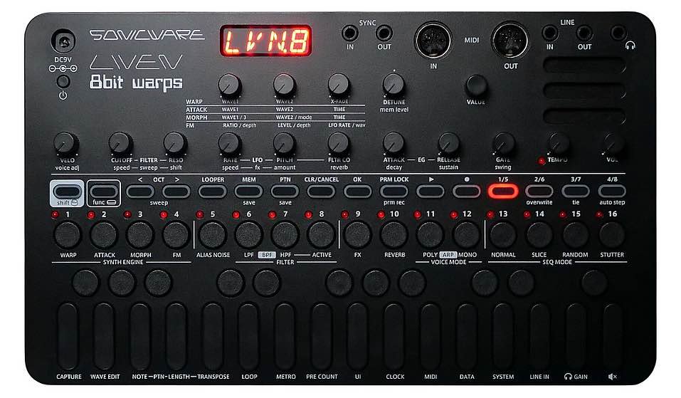 Sonicware Sonicware Liven &Amp; Bit Warps Black Ed